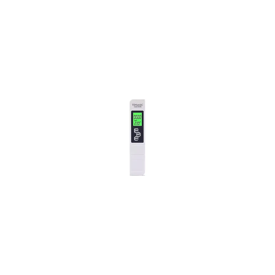 Hubstein Tds & Ec Metre LCD Ekranlı LED Işıklı Taşınabilir Su Kalite Analiz Cihazı