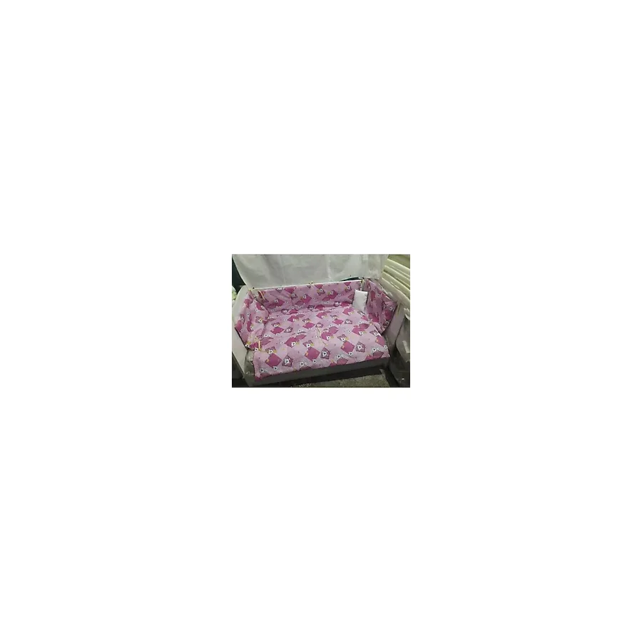 Hugoy 60X120 Bebek Uyku Seti 60x120 Eko Pembe