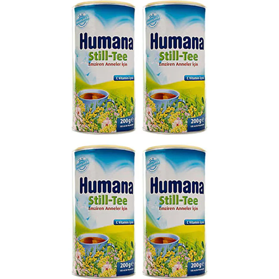 Humana Still Tee Emziren Anne İçeceği 200 gr 4 Adet