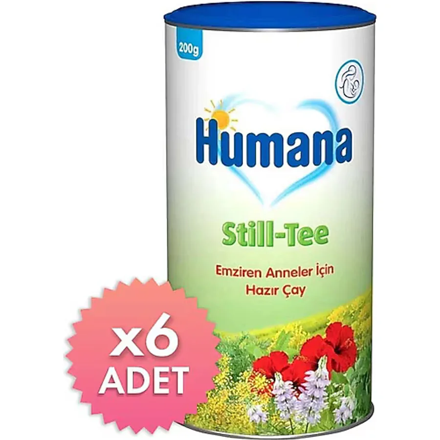 Humana Still Tee Emziren Anne İçeceği 200 gr 6 Adet