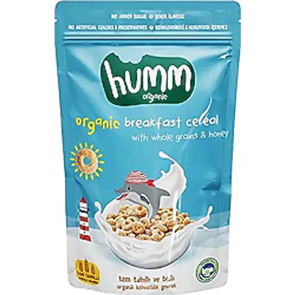 Humm Organic Tam Tahıllı ve Ballı Kahvaltılık Gevrek