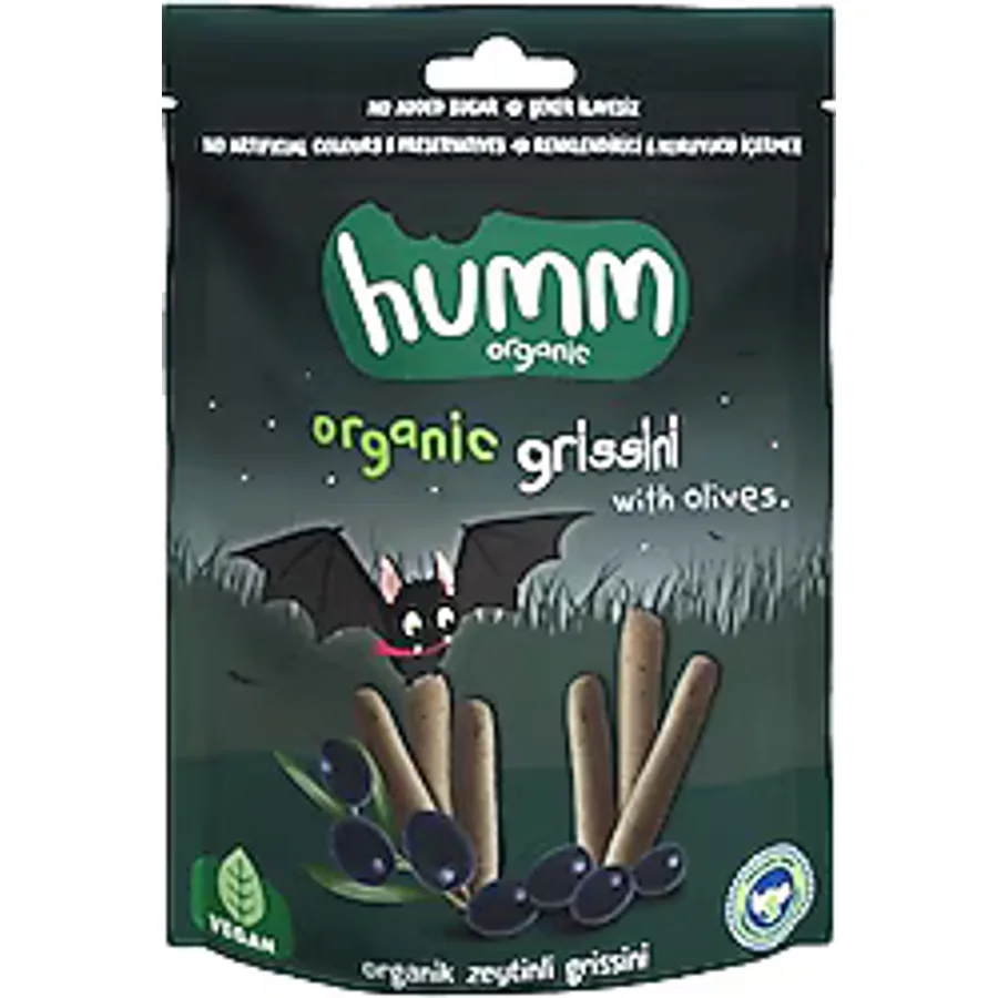 Humm Organic Zeytinli Grissini 55 gr