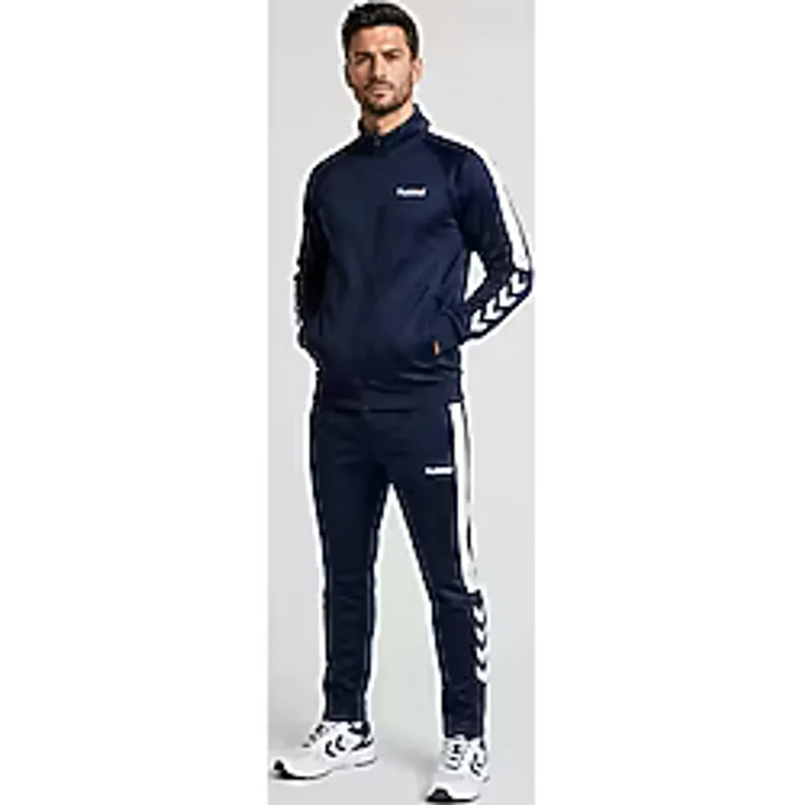 hummel Waden Track Suit 960050-7459 Lacivert Erkek Eşofman Takımı