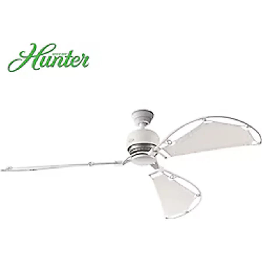 Hunter Avalon Beyaz Tavan Vantilatörü