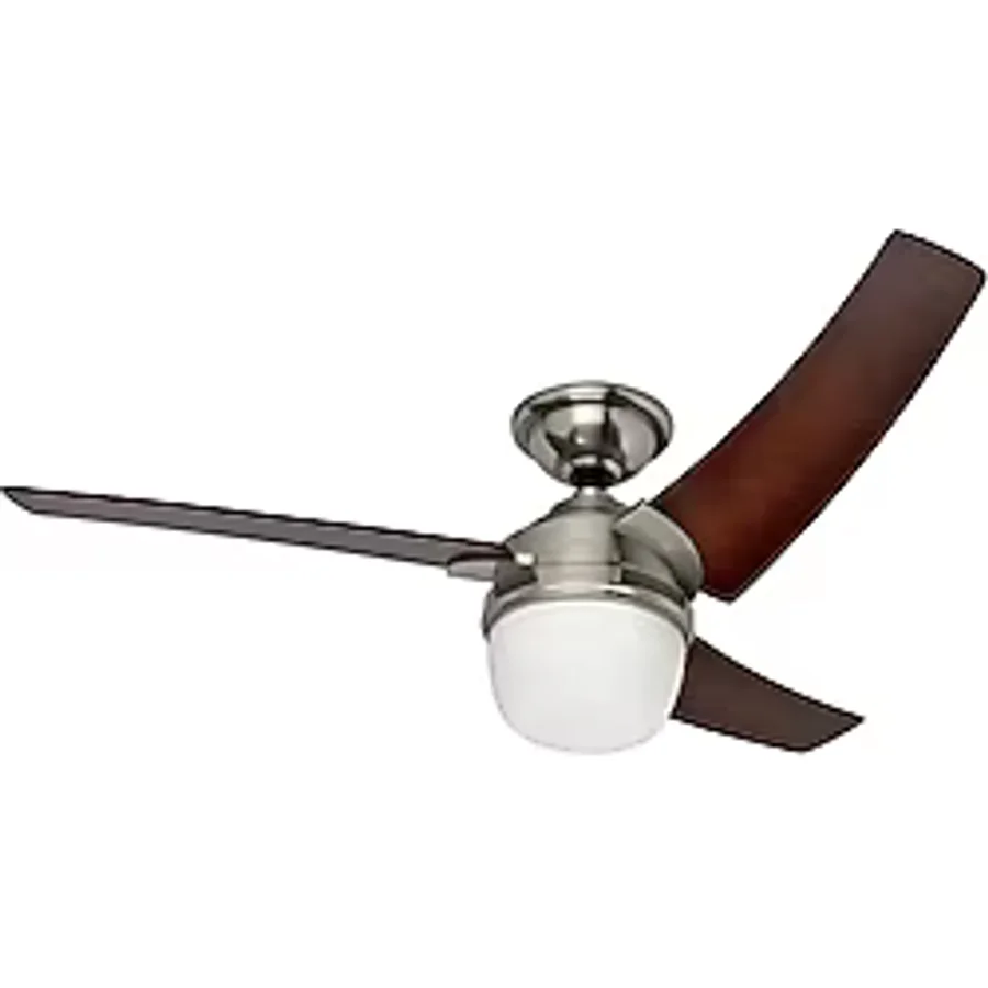 Hunter Vantilatör - Eurus Fırçalanmış Nikel - 137 Cm. Aydınlatmalı Ve Uzaktan Kumandalı Tavan Vantilatörü