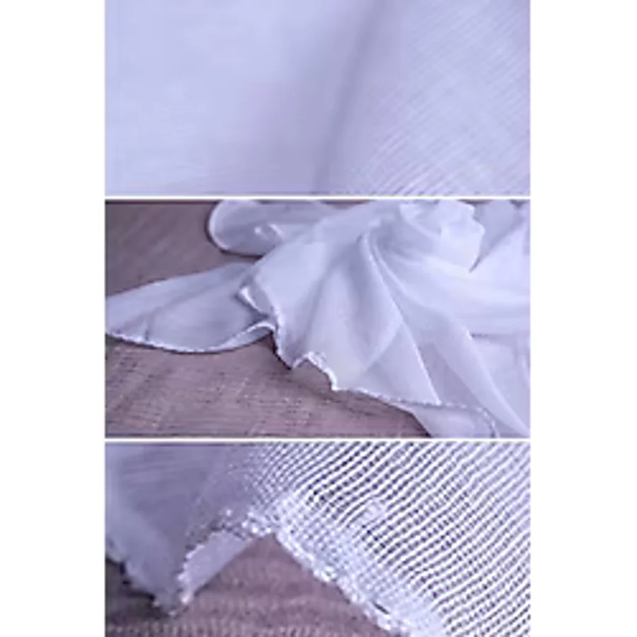 HÜRREM BONE Beyaz 90x90 Cm Iç Tülbent Pamuklu 1007b_42