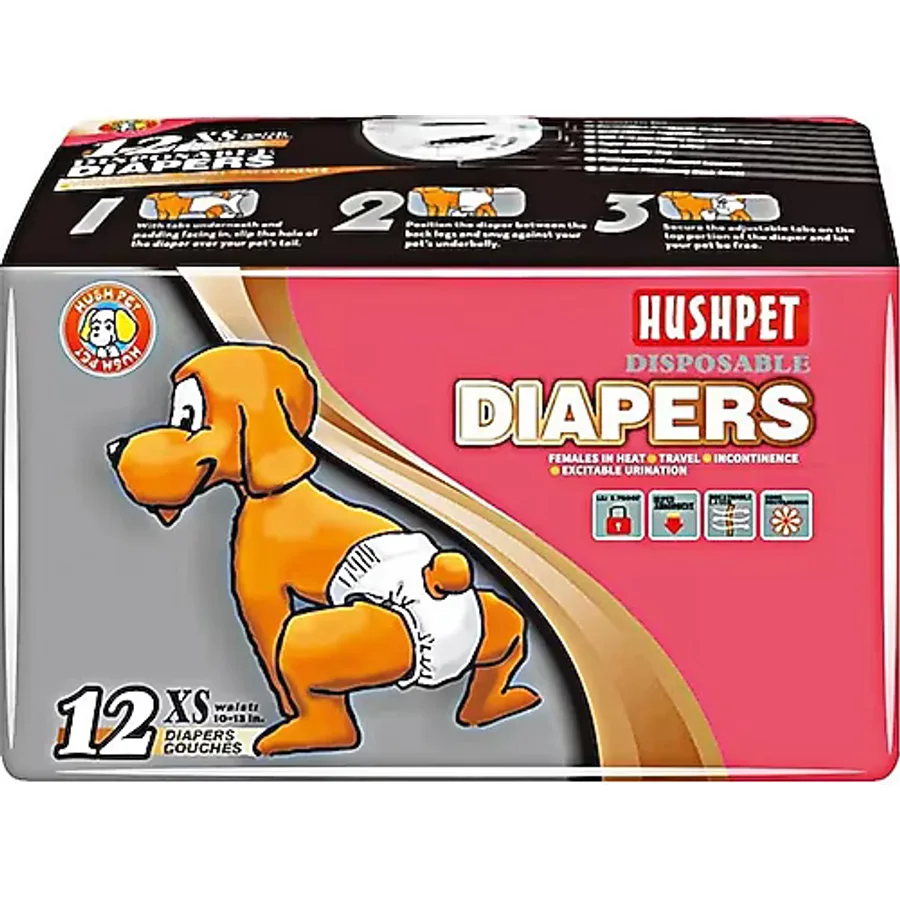Hushpet 12'li Köpek Bezi
