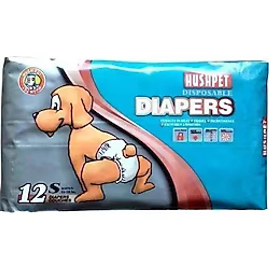 Hushpet Diapers Small 12'li Köpek Çiş Pedi