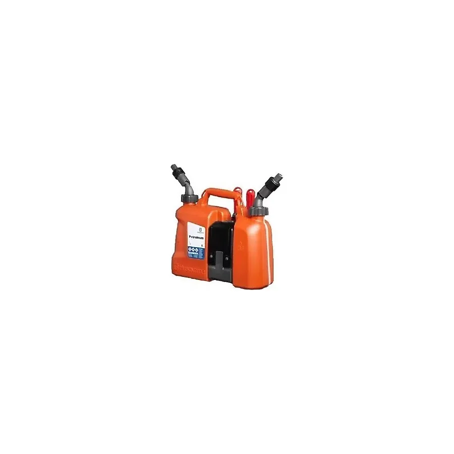 Husqvarna BENZİN VE YAĞ BİDONU HUSQVARNA (COMBİ CAN) 5LT BENZİN/2,5LT YAĞ
