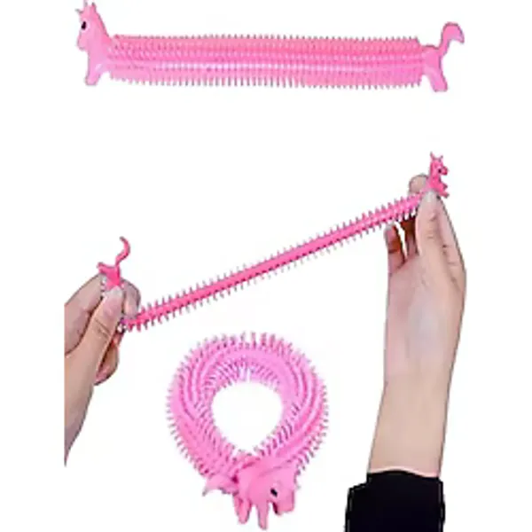 hyd 1 Adet Stres Giderici Oyuncak Squishy Sukuşi Duyusal Oyuncak Esnek Yumuşak Havuz Plaj Oyuncağı Pembe