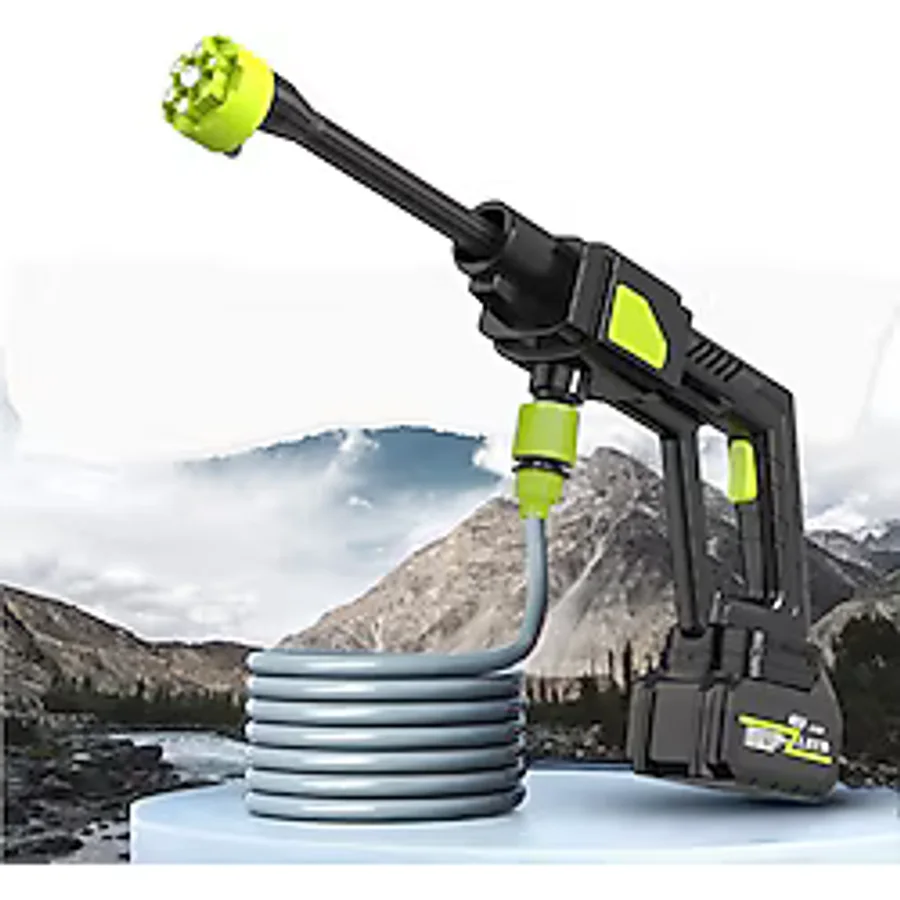 Hydrowash Şarjlı ve Yüksek Basınçlı Oto Yıkama ve Sulama Tabancası