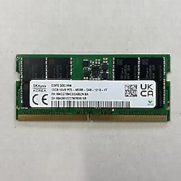 Hynix 16GB DDR5 PC5-4800 1rx8 HMCG78MEBSA092N So-Dımm Laptop Ram Bellek