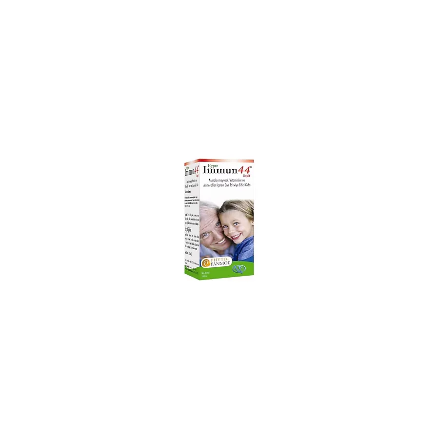 Hyper Immun 44 Likit 150 ml Vitamin ve Mineral İçeren Sıvı Takviye Edici Gıda Yetişkinler İçin