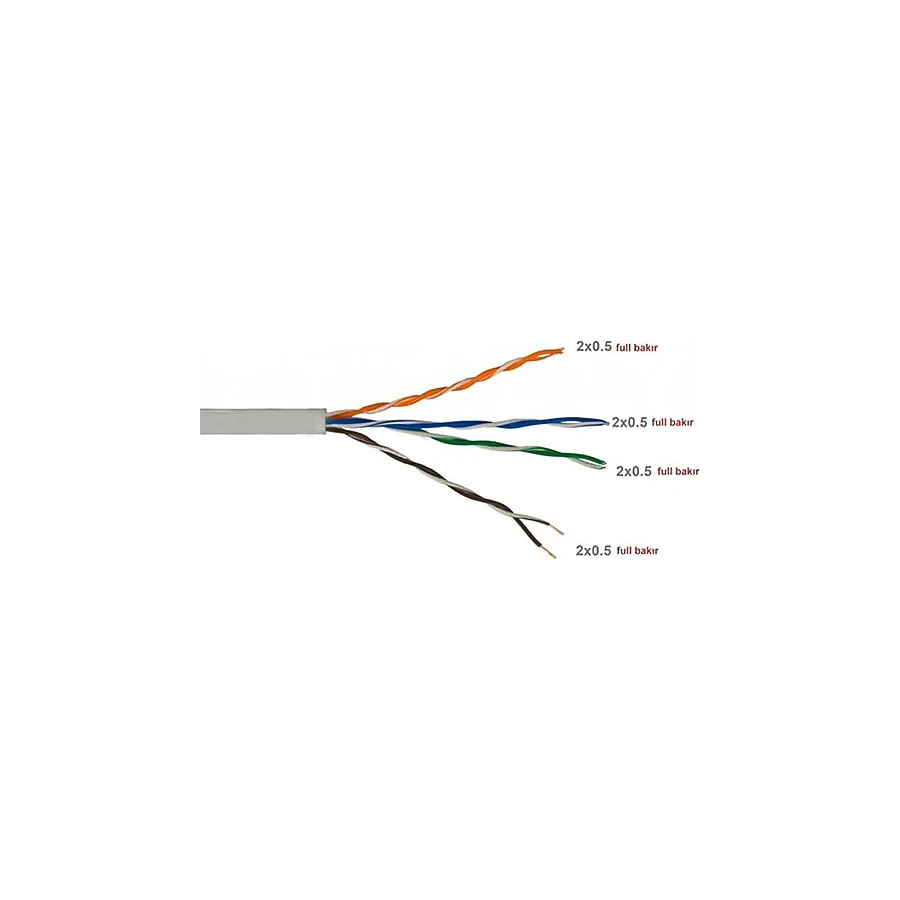 Hytech HY-CAT500 UTP 305 m CAT5E Network Kablosu
