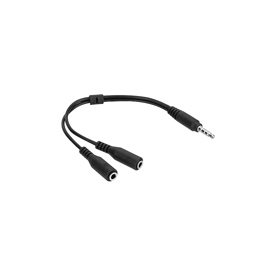 Hytech HY-X77 0.15 m Audio Mikrofon to 3.5mm Kulaklık Çevirici