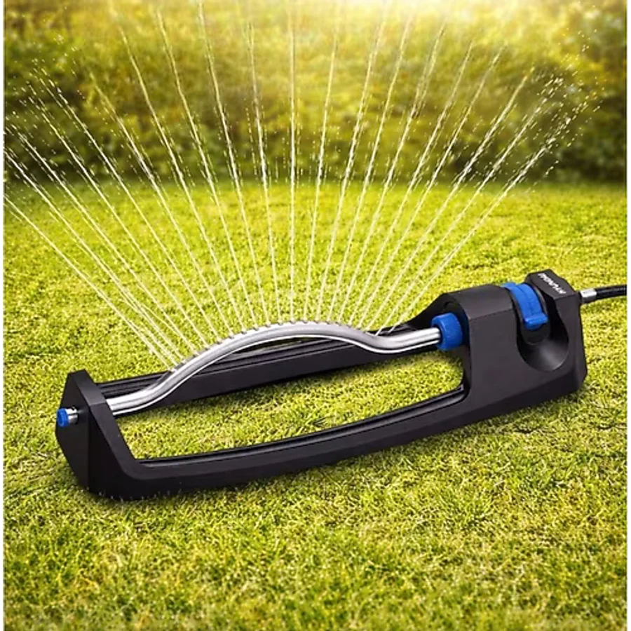 Hyundai 5880 Salınımlı Çim Sulama Fıskiyesi 17 Delik Pirinç Nozul - Bahçe Sprinkler