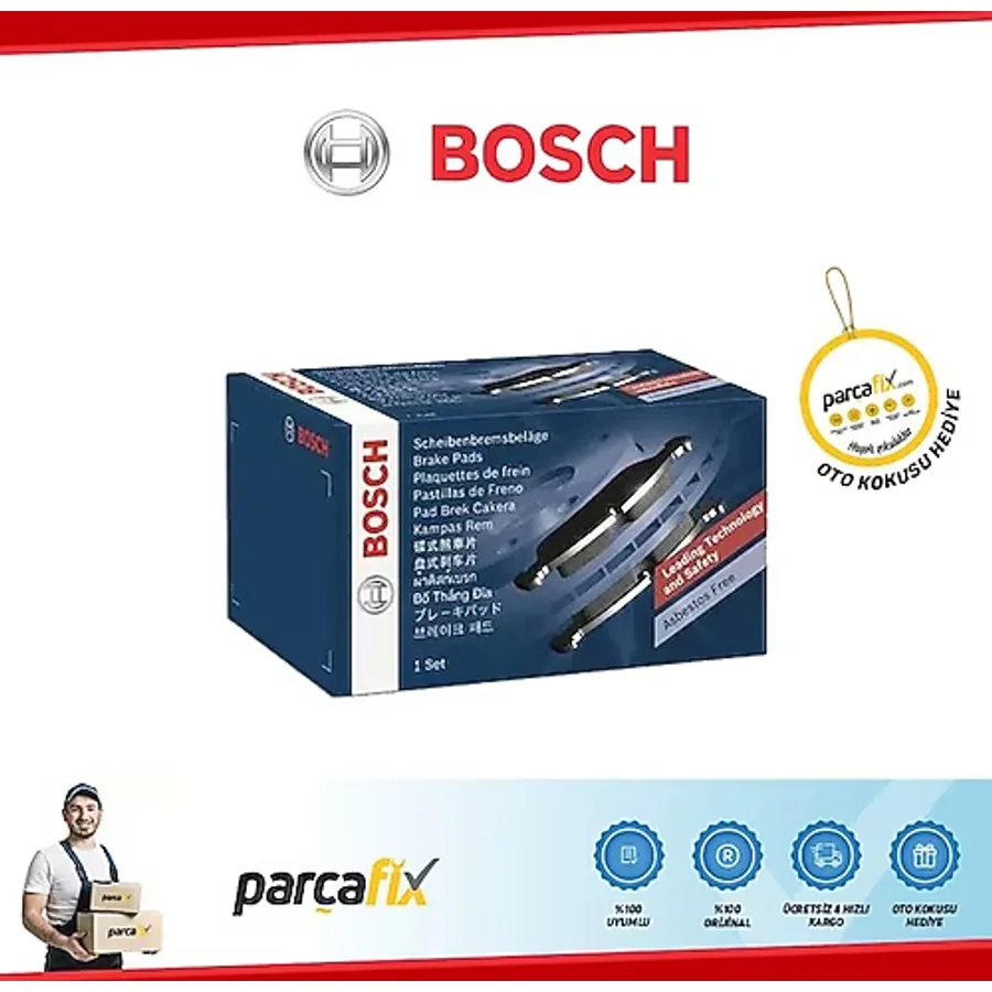 Hyundai Accent Era 1.4 1.5 1.6 Bosch Arka Fren Balata 2005-2010