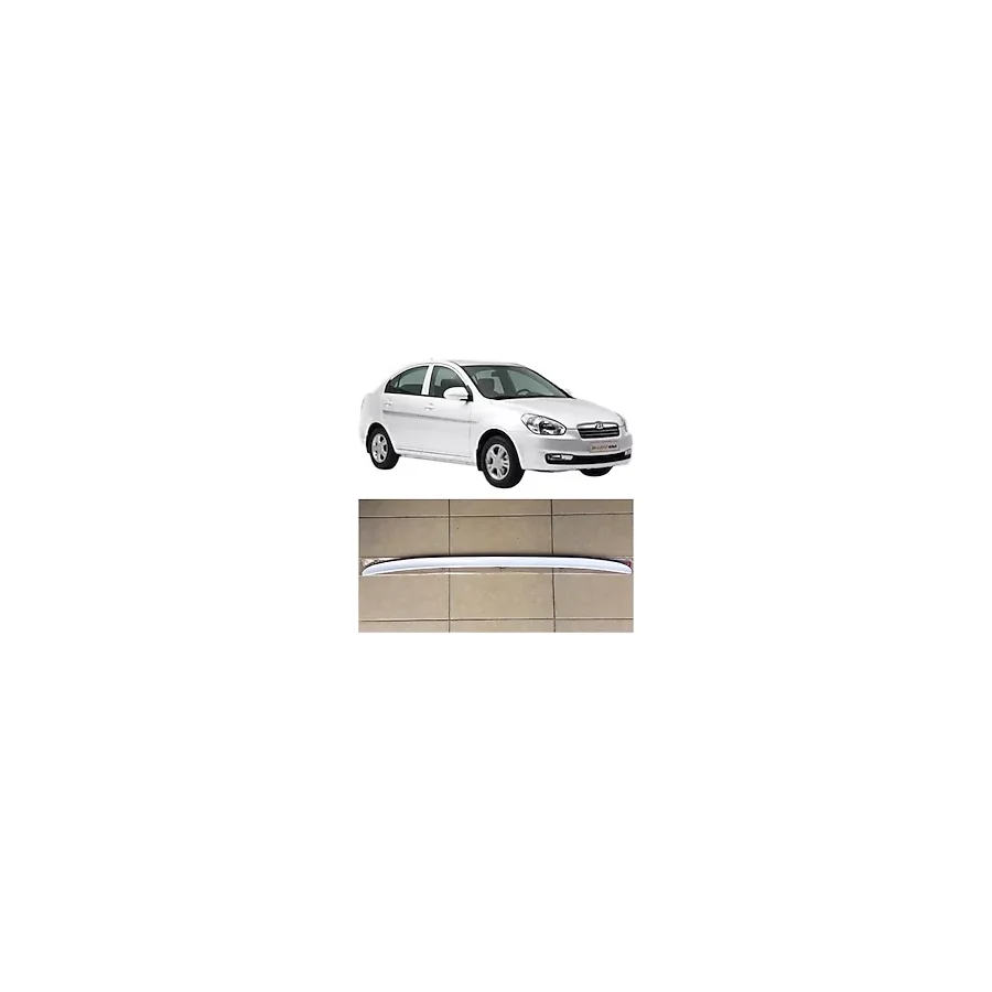 Hyundai Accent Era Bagaj Üstü Spoiler Bagaj Çıtası Parlak Beyaz