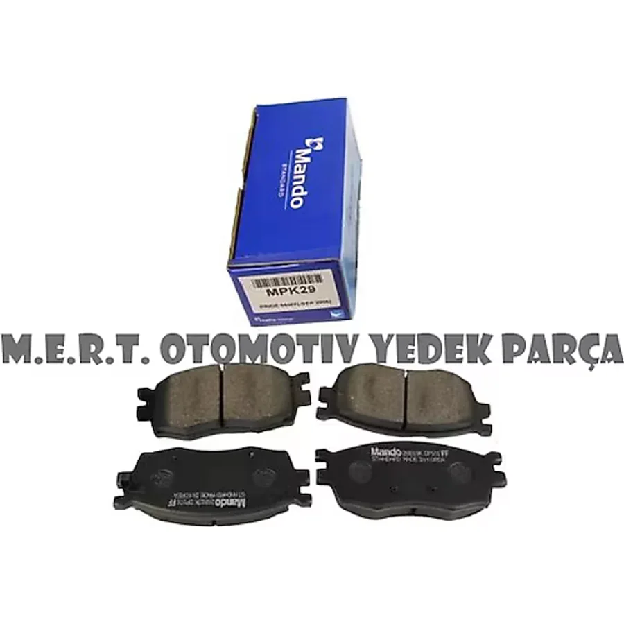 Hyundai Accent Era Ön Fren Balatası Takımı MANDO MPK29
