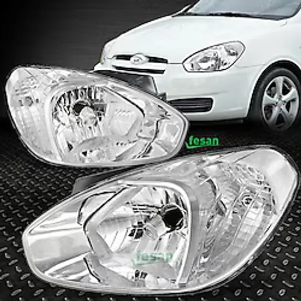 Hyundai Accent Era Sağ Sol Ön Far Takımı Motorlu 2009-2011