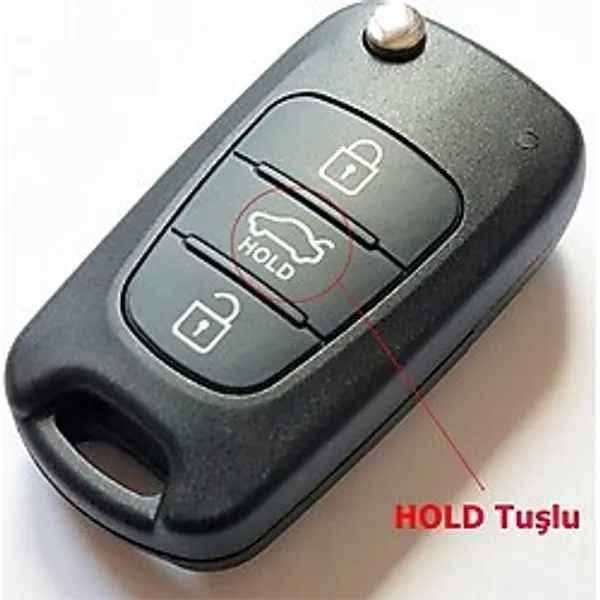 Hyundai Accent İ20 İ30 İx35 Uyumlu Anahtar - Kumanda Kabı Oto Anahtarlık