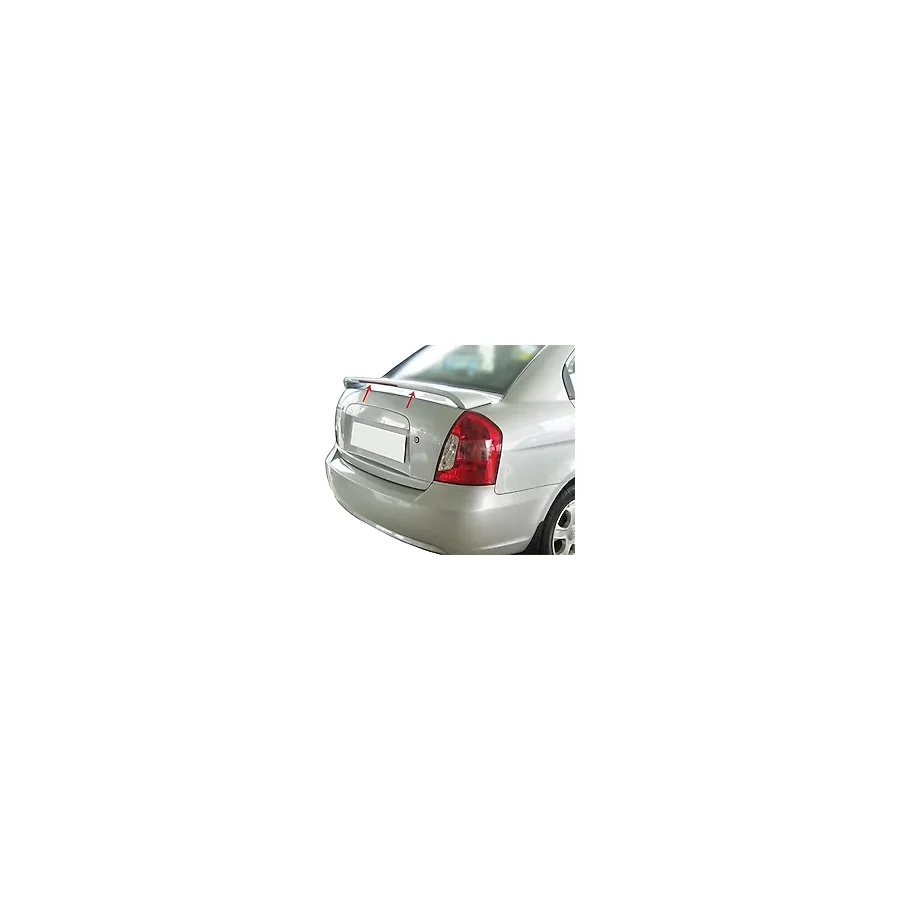 Hyundai Accent Uyumlu Era Mc Spoiler Bagaj Yüksek (Işıklı) Fiber 2006-2011