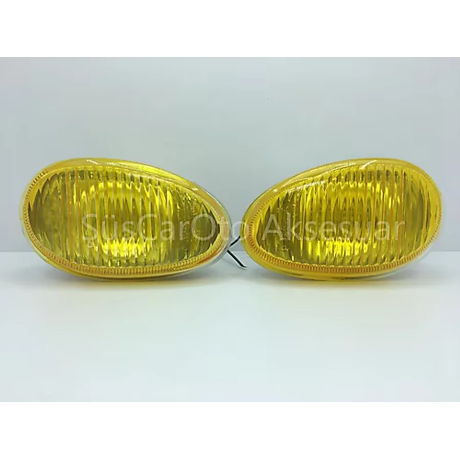Hyundai Accent Yumurta Kasa 95-00 Sis Lambası Takımı Sarı 2 Adet