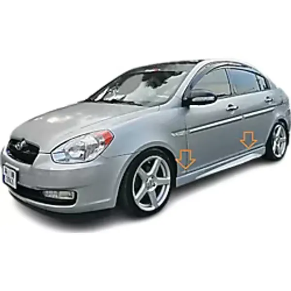Hyundai Era (2006 - 2012) Marşpiyel Seti (plastik) Uyumlu