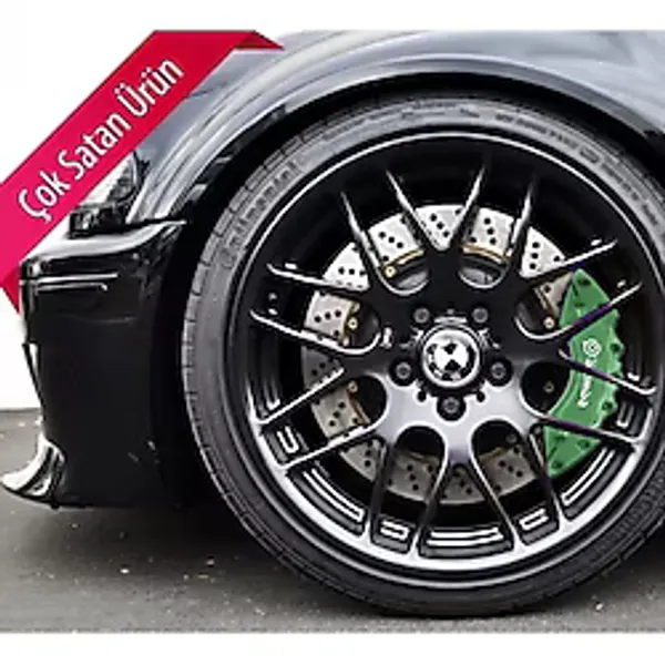 Hyundai H100 Uyumlu Brembo Yeşil Kaliper Kapağı 4 Parça Ön Arka Set