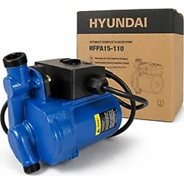 Hyundai Hfpa15-110 Otomatik Ev Tipi Hidrofor Pompası 150 W 1.8 M3/Saat Ip44
