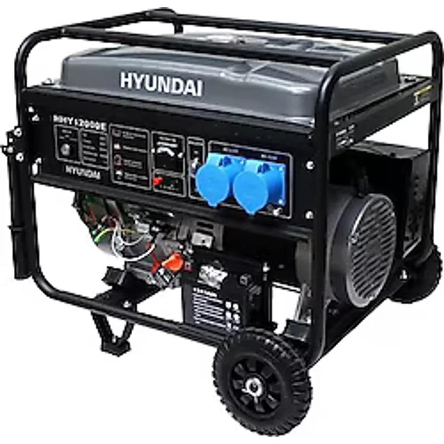 Hyundai HHY12000E 12.5 kVA Marşlı Benzinli Jeneratör