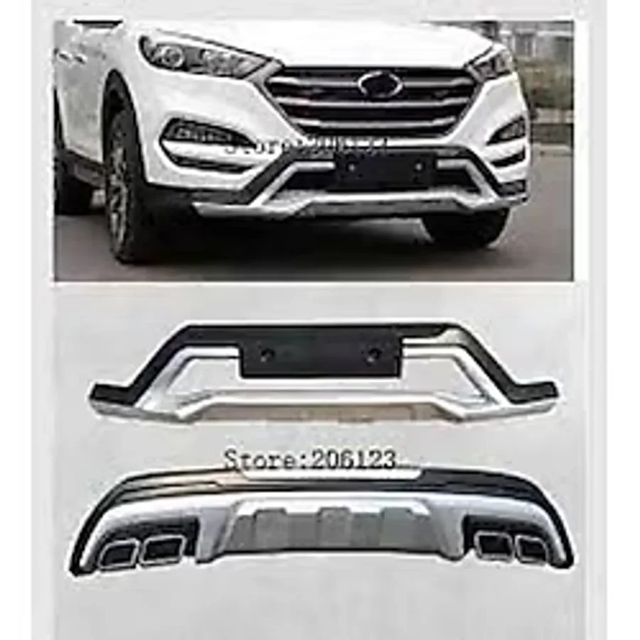 Hyundai Tucson Ön Arka Tampon Koruma Difüzör 2015-2018 Difüzör