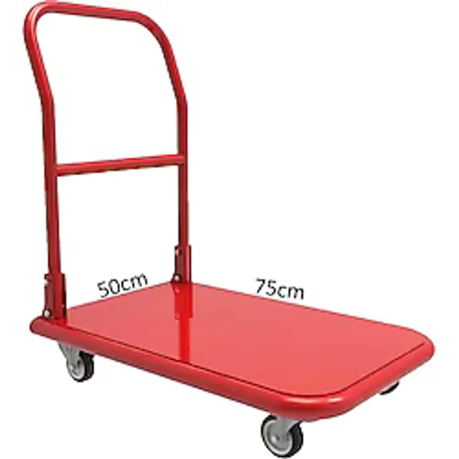 İBTAŞ 300 KG Yük Paket Eşya Kargo Koli Malzeme Ürün Taşıma Arabası 50x75cm