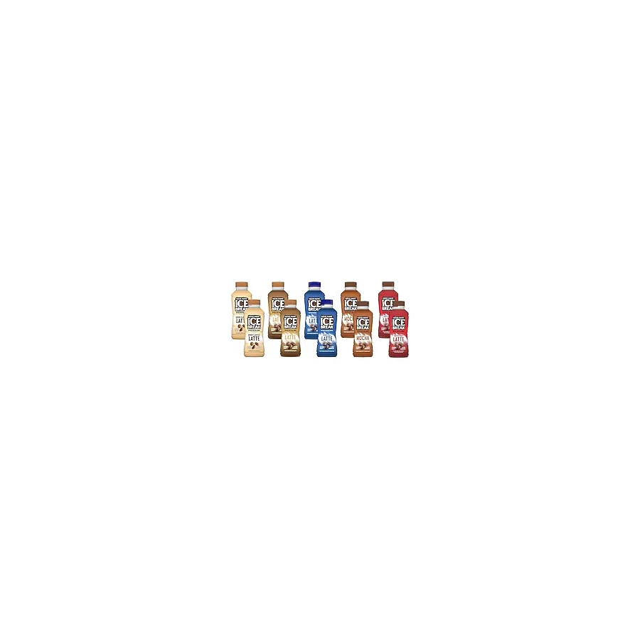 Ice Break 375 Ml Soğuk Kahve 10 Lu Karma Latte-vanilya-şekersiz Latte-mocha-fındık Hazır