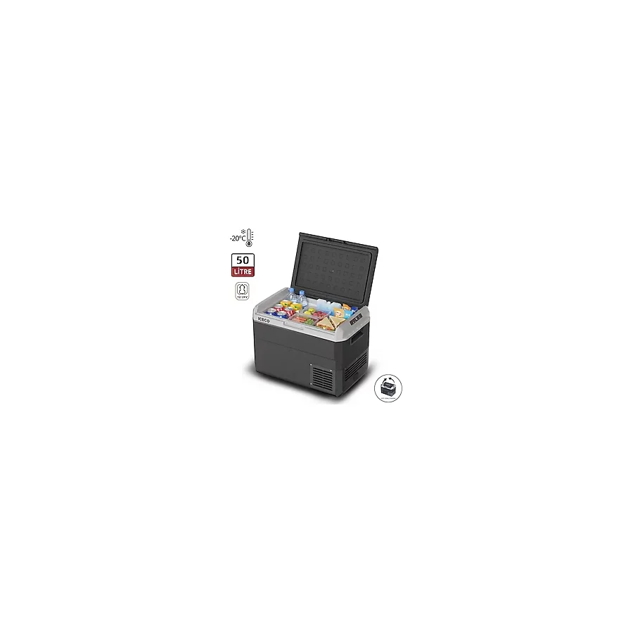 Iceco MCD50D 12/24 V 50 lt Kompresörlü Araç Buzdolabı