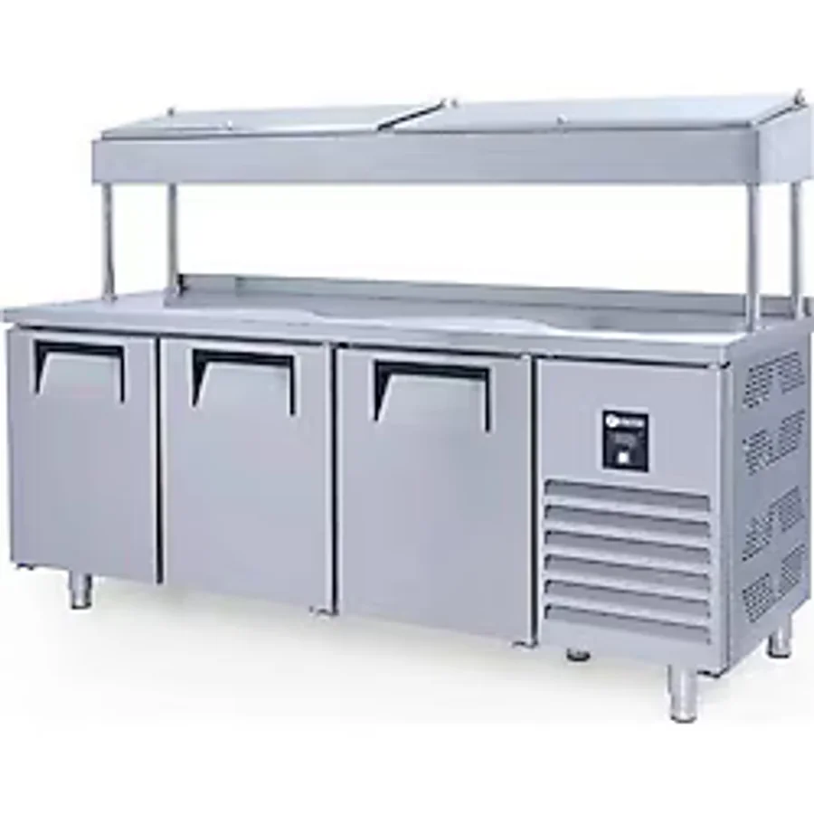 Iceinox Make Up Buzdolabı 440 Lt 3 Kapılı Yüksek