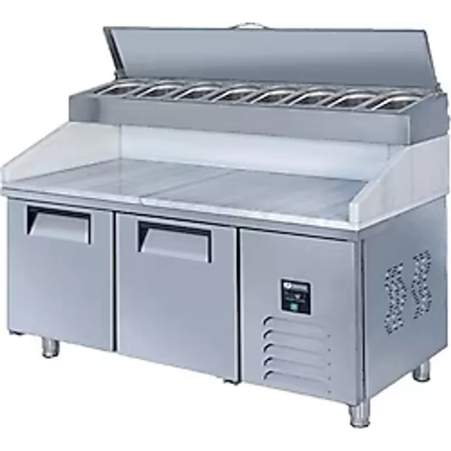 Iceinox PTS-HM 515 CR Mermerli Make Up 3 Kapılı Buzdolabı