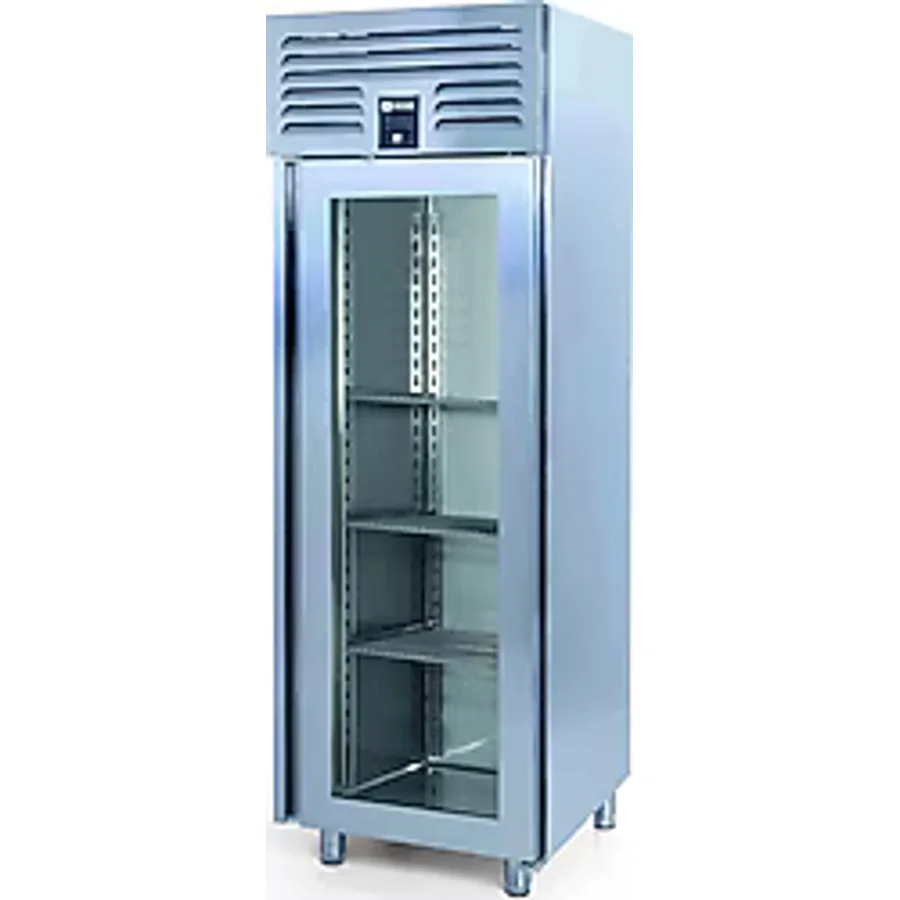 Iceinox VTS 520 CR-VG Cam Tek Kapılı Snack ve GN Dikey Buzdolabı