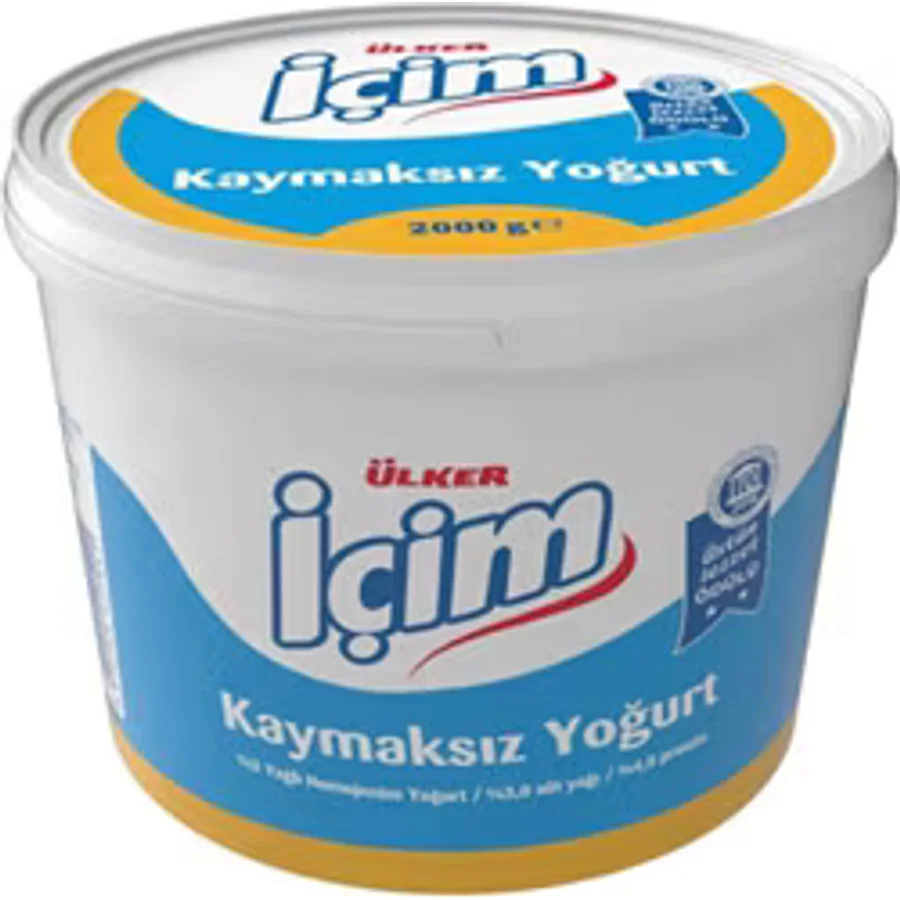 İçim Doğal Kaymaksız Yoğurt 2 kg