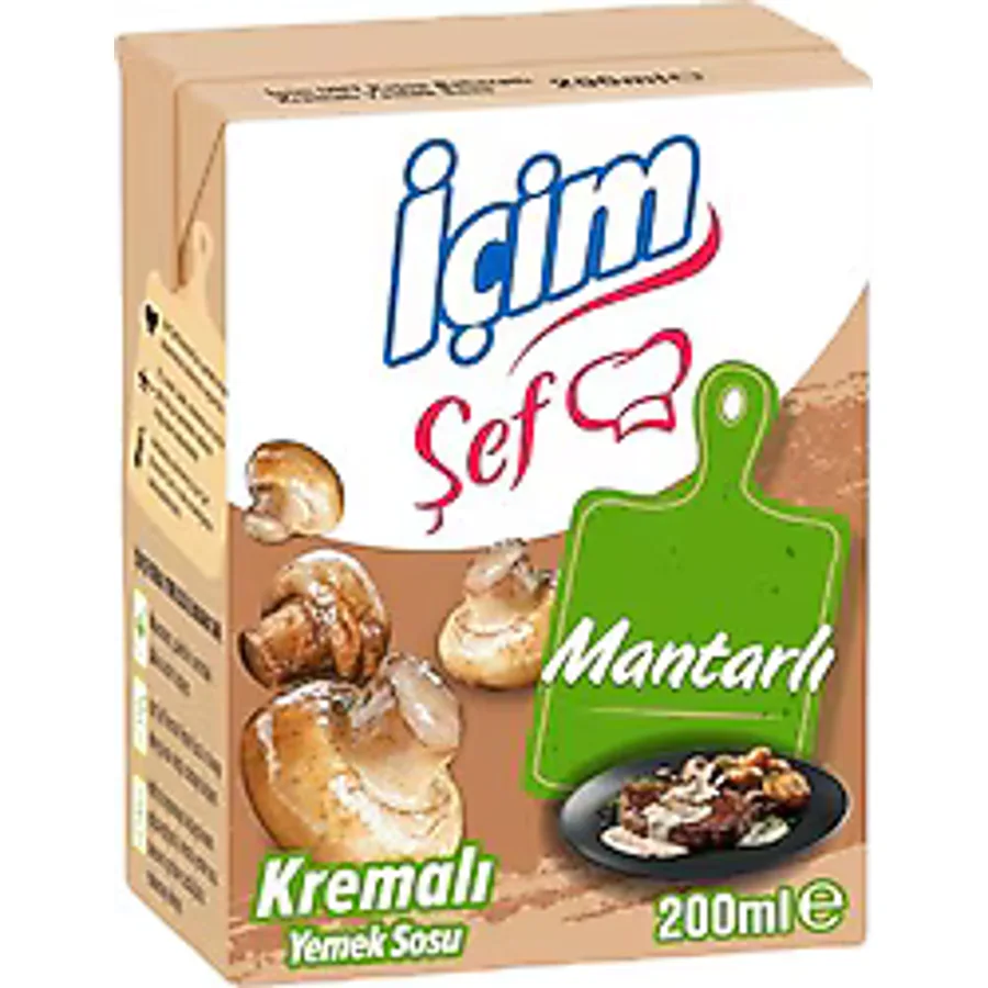 İçim Şef Mantarlı Krema 200 ml