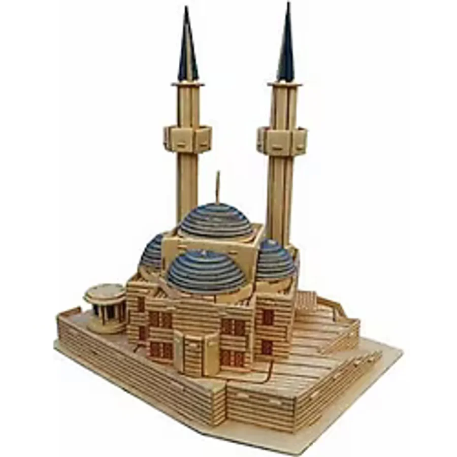 İdeal 3D Büyük Ahşap Maket Camii Er261