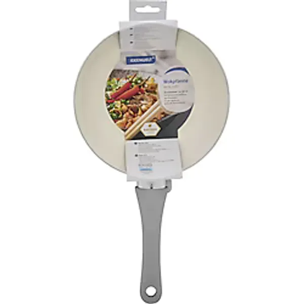 Ideenwelt Wok Tava 20 cm Seramik Kaplama Bej