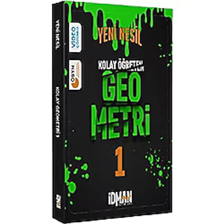 Idman Yayınları Kolay Öğreten Geometri 1