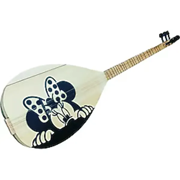 İDOL MÜZİK ALETLERİ Cura Saz Küçük Saz Cura Çocuklara Özel Idolmickeyli