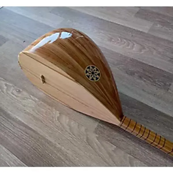 İDOL MÜZİK ALETLERİ Saz 36 Tekne Kısa Sap Çocuk Sazı Tam Set Bağlama