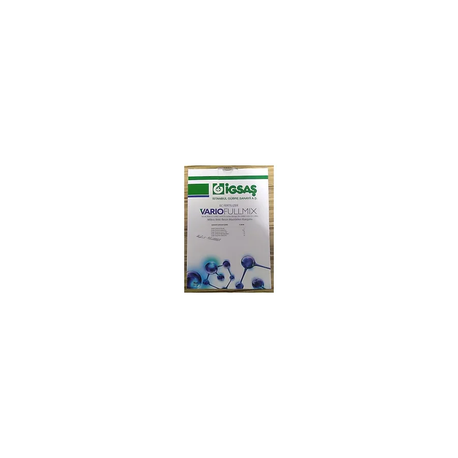 Igsas Vario Fullmix 1 Kg - Bor, Bakir, Demir, Mangan, Cinko Ec Fertilizer Organomineral Gubre
