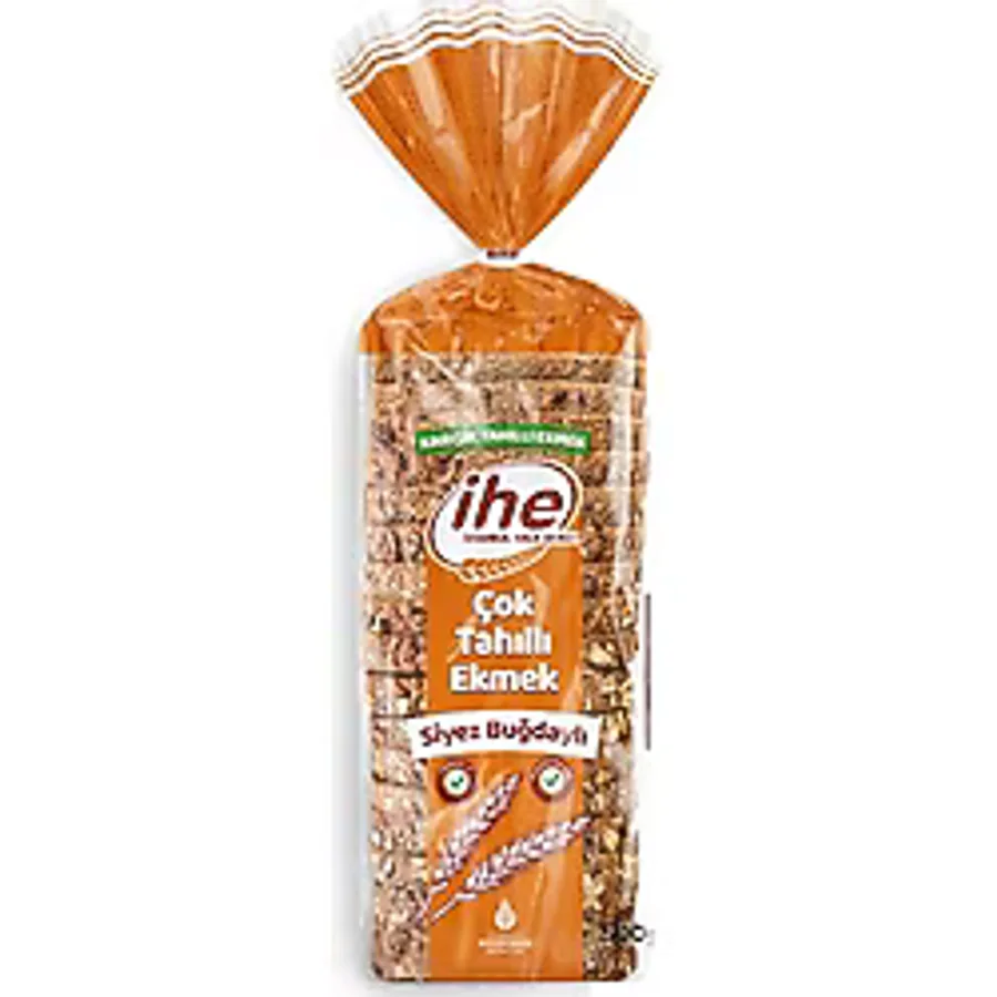 Ihe Çok Tahıllı Ekmek Siyez Buğdaylı 500 gr