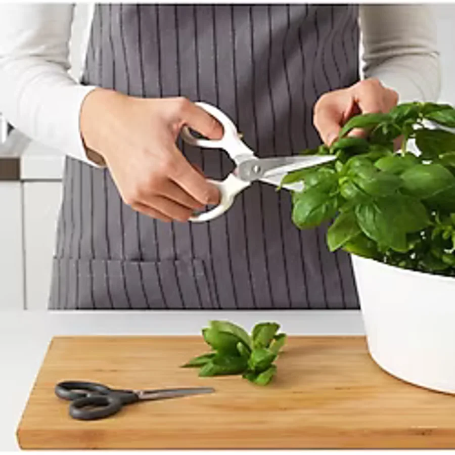 IKEA 2'li Mutfak Makası Gri-beyaz Trendexpress
