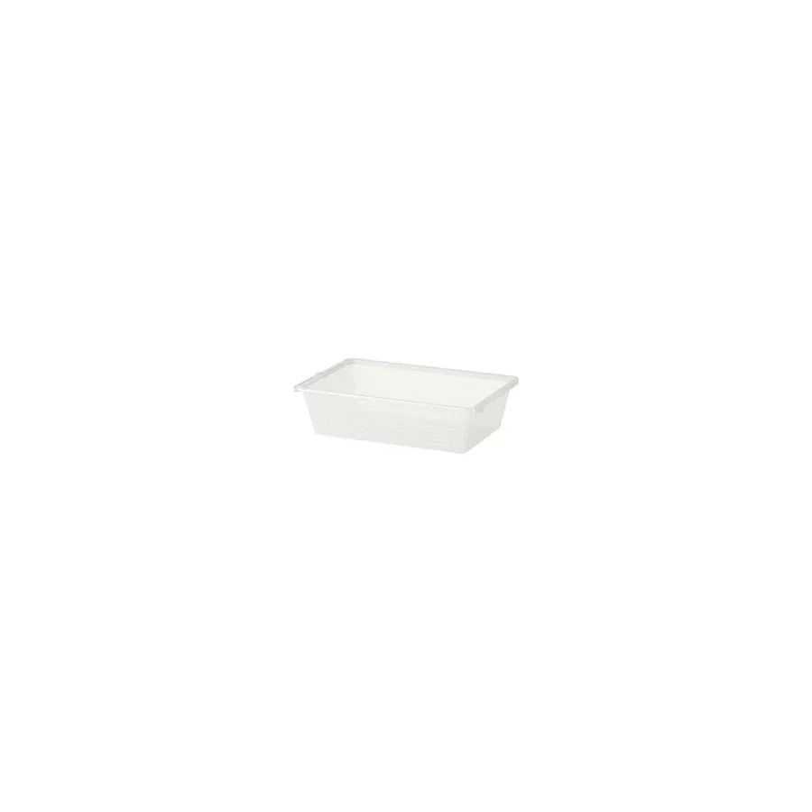 IKEA BOAXEL tel sepet, beyaz, 60x40x15 cm 20448749