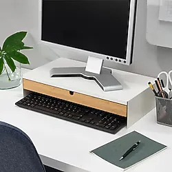 IKEA Elloven Monitör Yükseltici, Beyaz